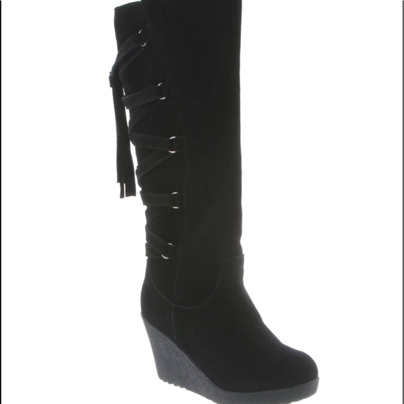 bearpaw boots wedge